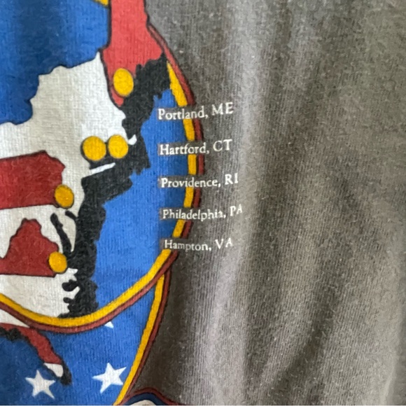 Vintage 1986 Grateful Dead Spring Tour T-shirt Band Tee Single Stitch USA - Picture 3 of 12